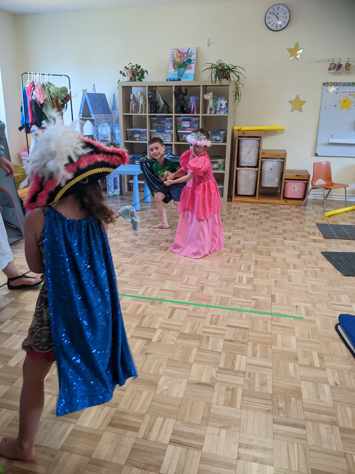 Locaux préscolaires aménagés pour les enfants de 4 et 5 ans